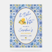 La Dolce Vita Italian Birthday Party アクリルサイン (正面)