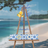 La Dolce Vita Italian Destination Wedding アクリルサイン