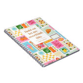 La Dolce Vita Italian French Personalized Colorful ノートブック (右側)