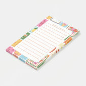 La Dolce Vita Italian French Personalized Girly ポストイット (アングル)