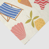 La dolce Vita Italian summer beach Pattern  薄葉紙 (詳細)
