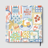 La Dolce Vita Italian Summer Lemons Mediterranean ゲストブック (裏面)