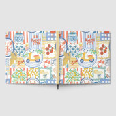 La Dolce Vita Italian Summer Lemons Mediterranean ゲストブック (全面)