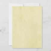 La Dolce Vita Lemon Bridal Shower Invitation 招待状 (裏面)