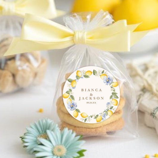 La Dolce Vita Lemon italian wedding name ラウンドシール