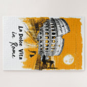 La Dolce Vita - Poster Art ジグソーパズル (横)