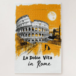 La Dolce Vita - Poster Art ジグソーパズル