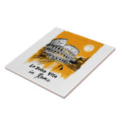 La Dolce Vita - Poster Art タイル (側面)