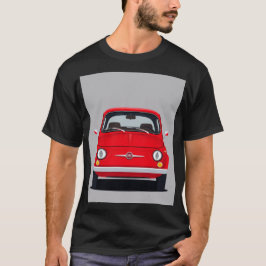 La Dolce Vita: Red Fiat 500 T-Shirt Tシャツ