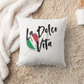 LA DOLCE VITA ,THE ITALIAN SWEET LIFE クッション (ブランケット)