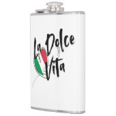 LA DOLCE VITA ,THE ITALIAN SWEET LIFE フラスク (左)