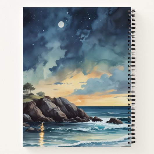 La Doncella Lunar ノートブック (裏面)