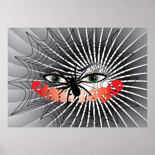 La donna ragno / Poster ポスター (正面)