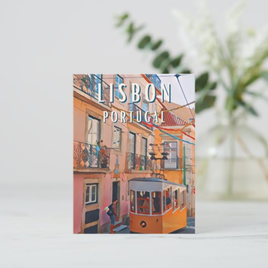 La douceur de Lisbonne ポストカード (スタンド正面)