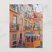 La douceur de Lisbonne ポストカード (正面)