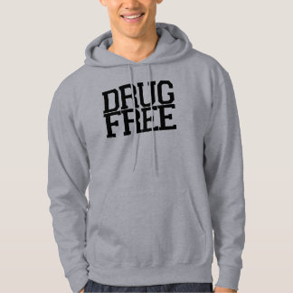 LA DRUGFREEの青年フード付きスウェットシャツ パーカ