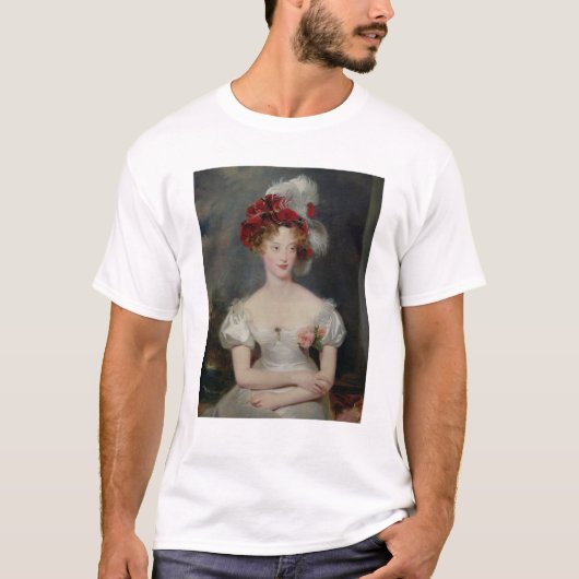 La Duchesse de Berry c.1825 Tシャツ (正面)