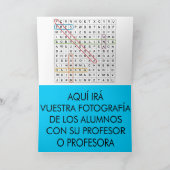 La educación cambia el mundo. 1º dame nombres. カード (内部)