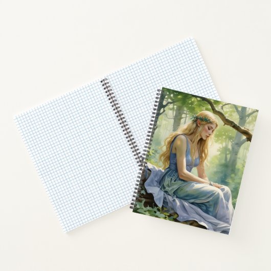 La Elfa del Bosque ノートブック (内部)