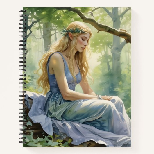 La Elfa del Bosque ノートブック (正面)