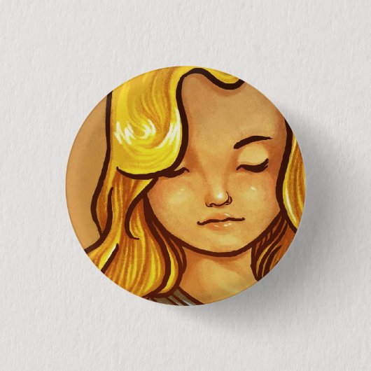 La fabbricante di pennuti 缶バッジ (正面)