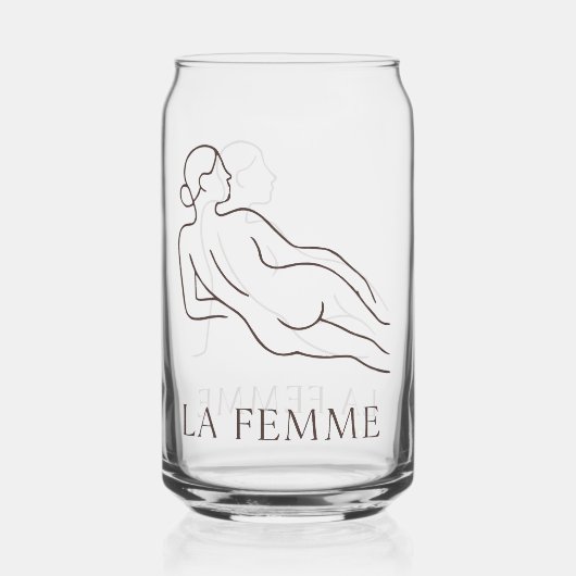 La Femme – ミニマルエレガントリスト ガラス缶 (正面)