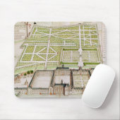 La Fleche 1655年のイエズス会士の大学の眺め マウスパッド (マウス)