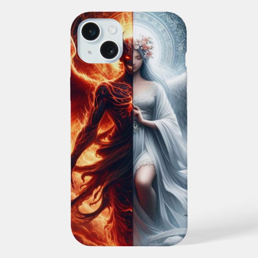 La foi des anges iPhoneケース (裏面)