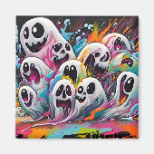 La fondue de fantômes マグネット (正面)