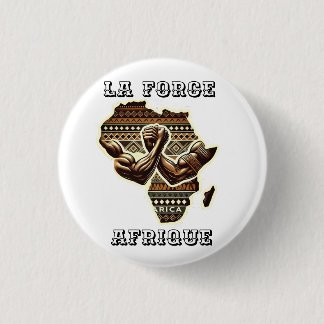 La Force-Afrique pour femme 缶バッジ