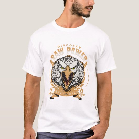 La Force Brute Citation Inspiration Message Phrase Tシャツ (正面)