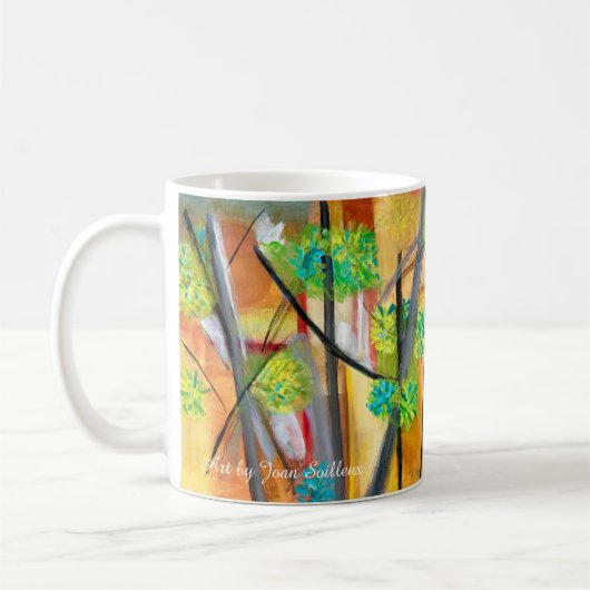 "La Foret" Mug コーヒーマグカップ (左)