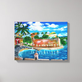 La Fortaleza, San Juan, Puerto Rico Canvas Print キャンバスプリント