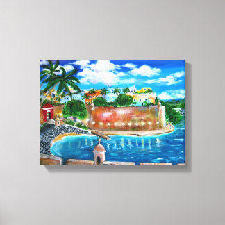 La Fortaleza, San Juan, Puerto Rico Canvas Print キャンバスプリント