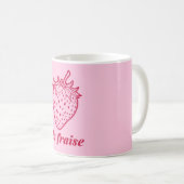 La fraise コーヒーマグカップ (正面右)