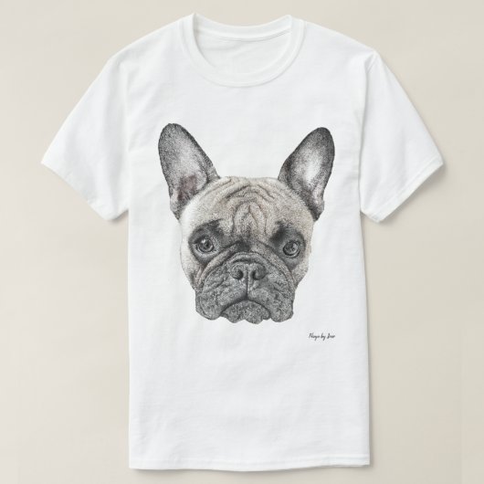La Frenchie Bouli Tシャツ (デザイン正面)