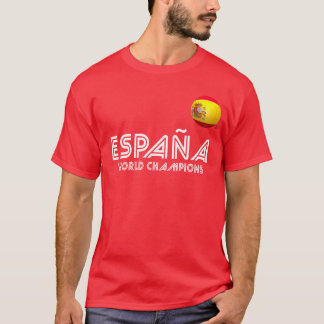 La Furia Roja -スペインのフットボール Tシャツ