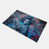 La geisha des nuits bleuté ドアマット (アングル)