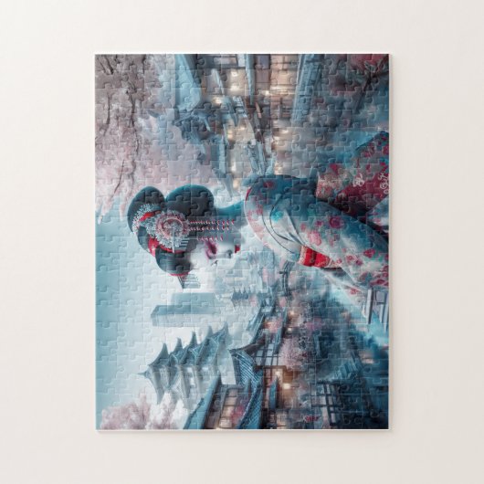 La geisha des temps modernes ジグソーパズル (縦)