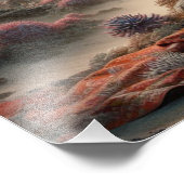 La geisha et l'arbre corail  フォトプリント            (角)