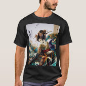 La geisha et le paon tシャツ (正面)