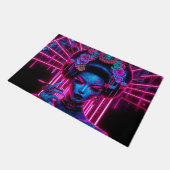 La geisha néon ドアマット (アングル)