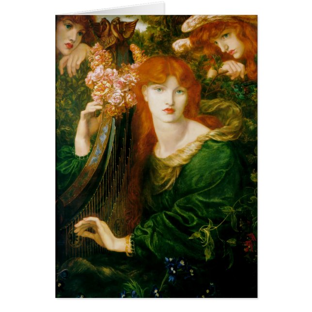 La Ghirlandata - DanteガブリエルRossetti (正面)