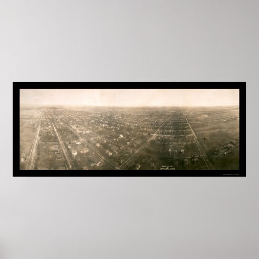 La Grange Illinois写真1908 ポスター (正面)