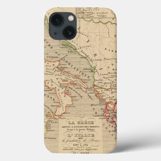 La Greceのl'Italie 1190年504 av JC Case-Mate iPhoneケース (裏面)