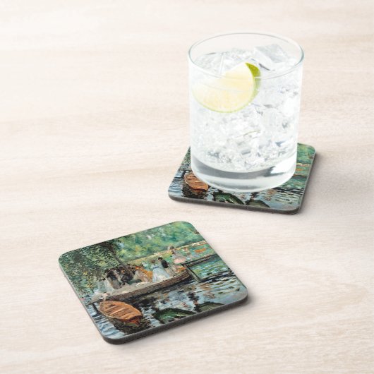 La Grenouillère Auguste  Renoir   コースター (右側)