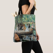 La Grenouillère Auguste Renoir トートバッグ (クローズアップ)