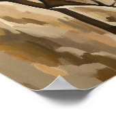 LA GRIMPEUSE DE ROCHE （岩のクライマー） ポスター (角)