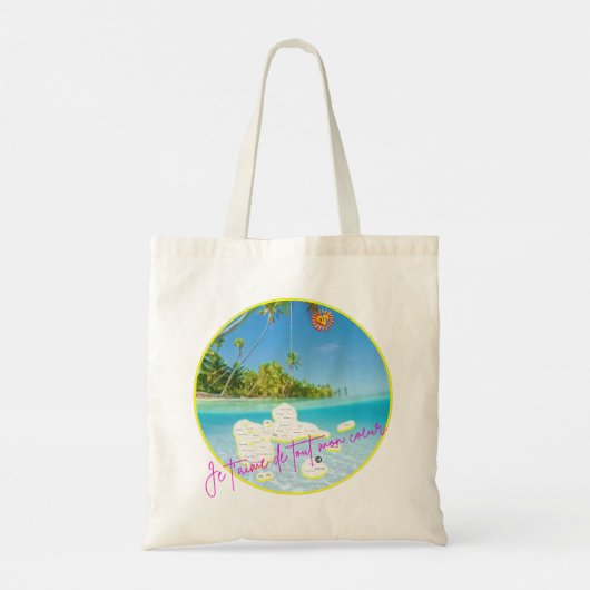 La Guadeloupe トートバッグ (裏面)