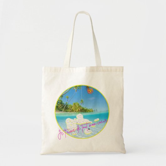 La Guadeloupe トートバッグ (正面)